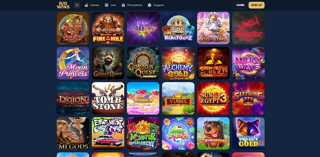 BigWins Casino site cashback raises up to 20%